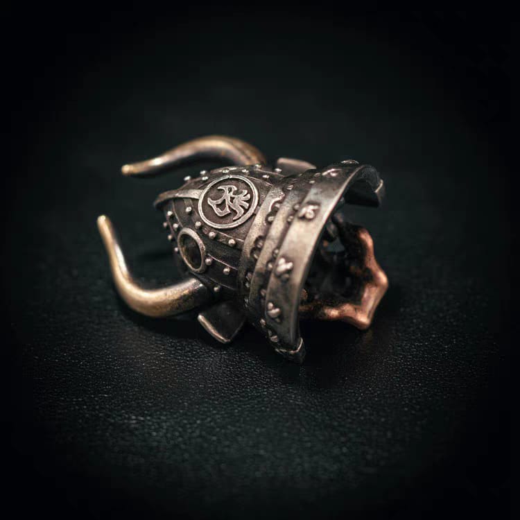 Skull Samurai Pendant