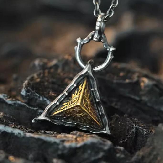 All-Seeing Eye Amulet Pendant 