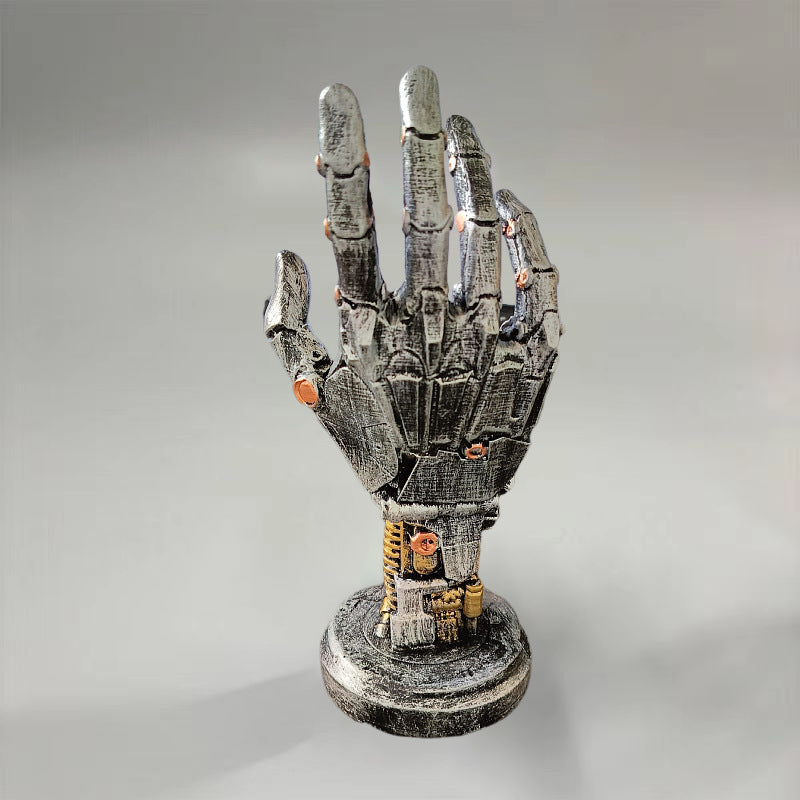 Cyberpunk Mechanical Hand Ornament