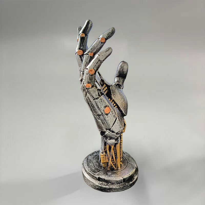 Cyberpunk Mechanical Hand Ornament