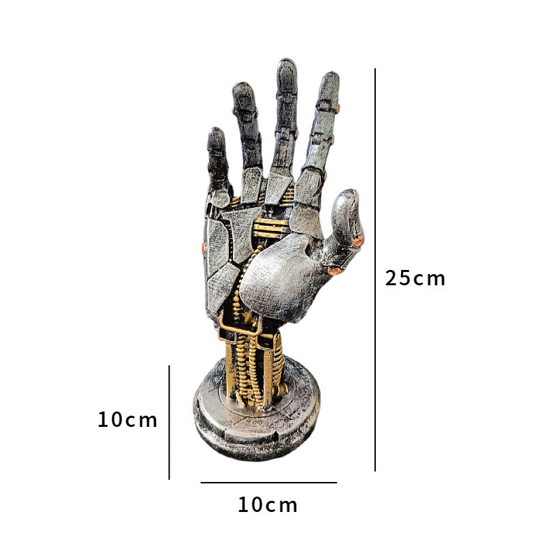 Cyberpunk Mechanical Hand Ornament