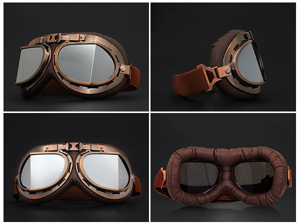 Demon Festival Vintage Fighter Pilot Goggles