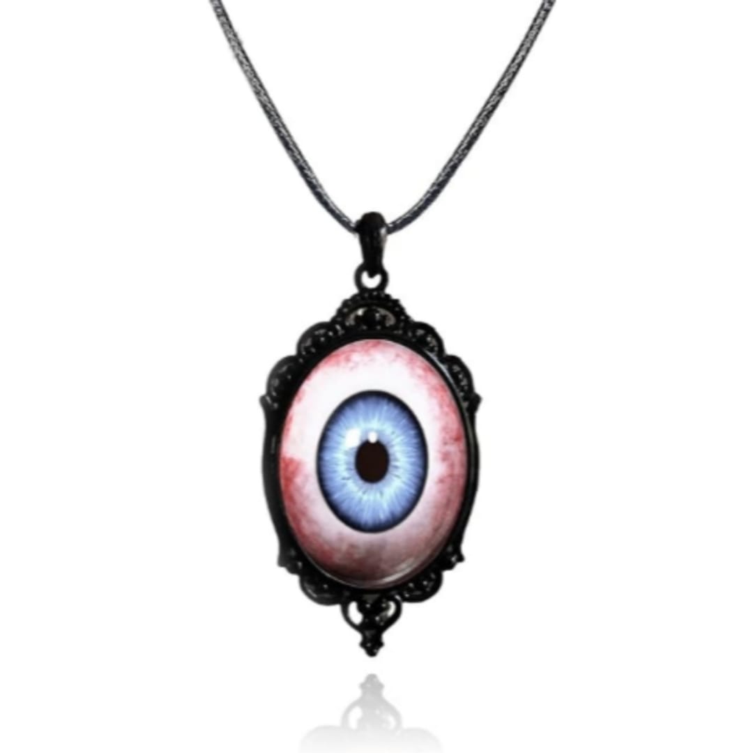 Gothic Eye Pendant Necklace