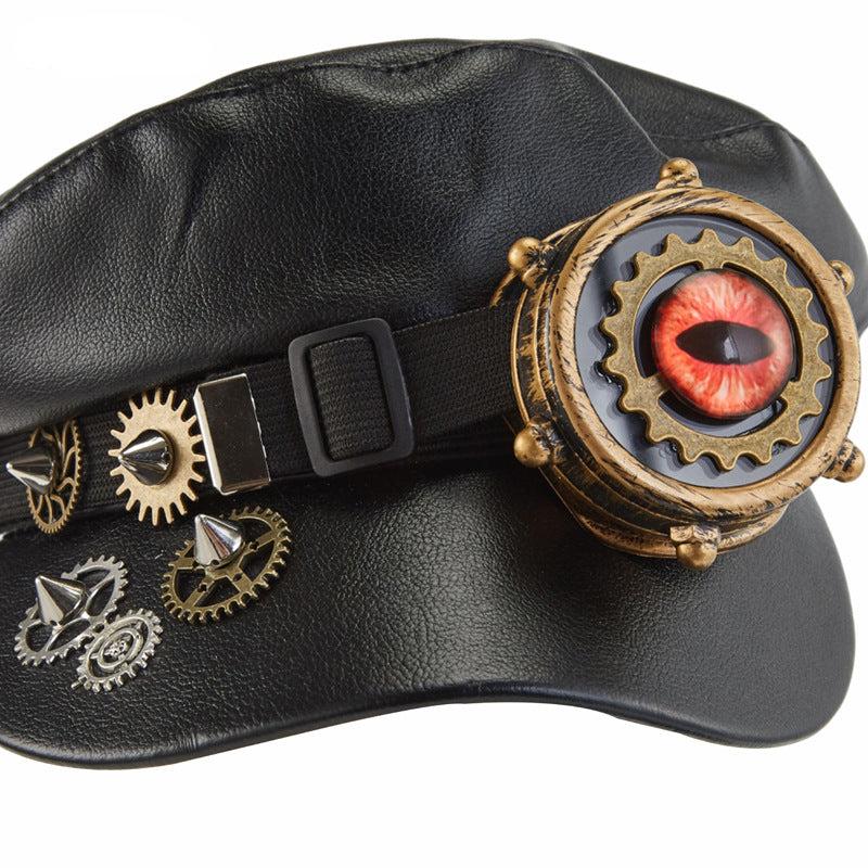 Gothic Steampunk Newsboy Cap