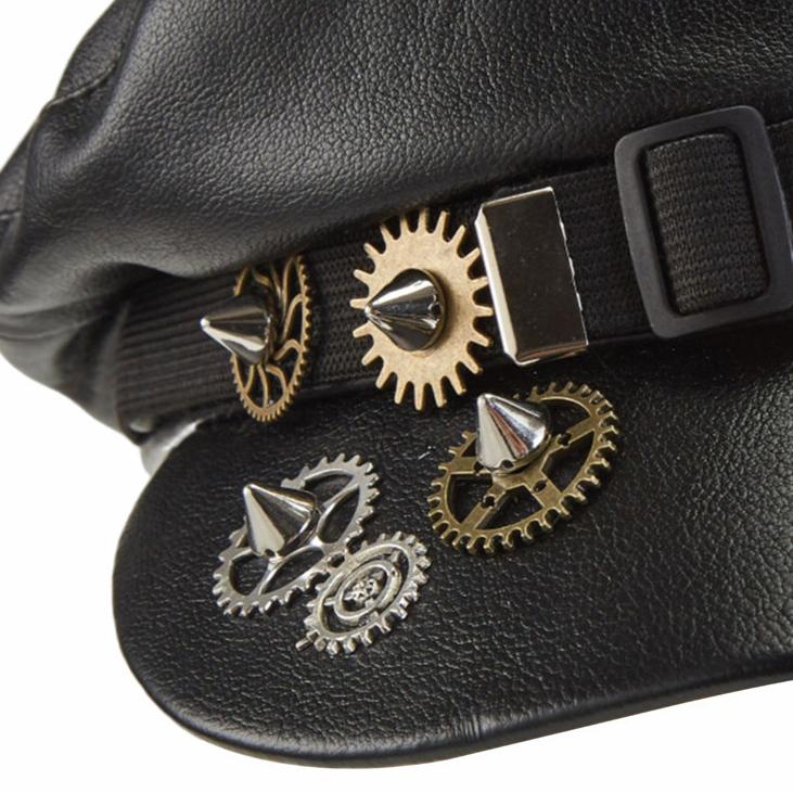 Gothic Steampunk Newsboy Cap