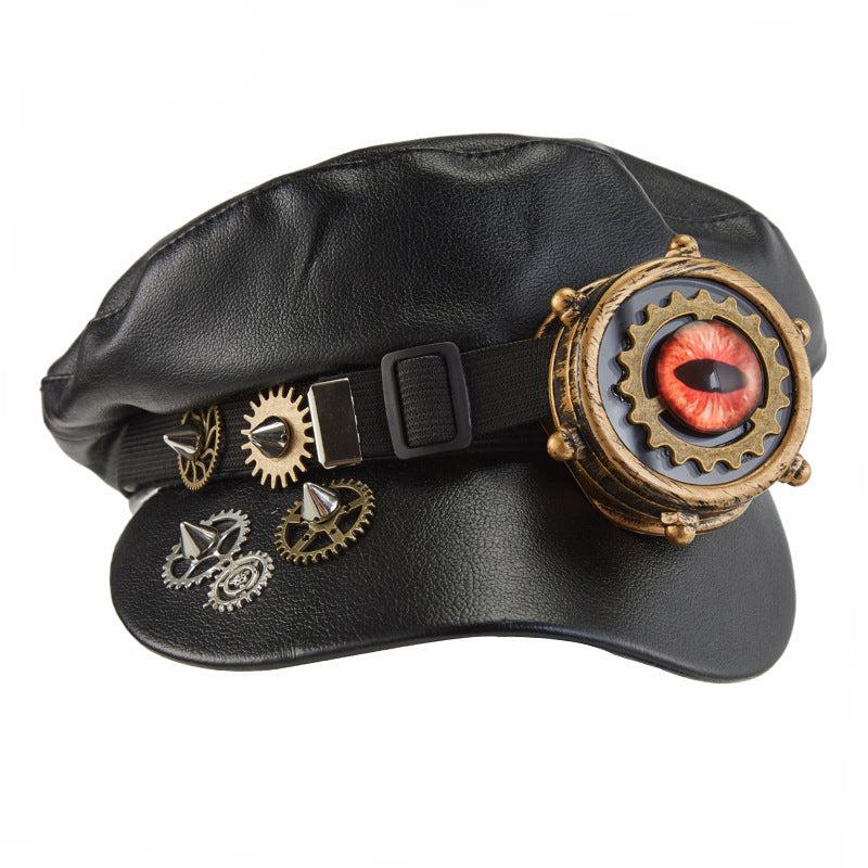 Gothic Steampunk Newsboy Cap – Demon Festival