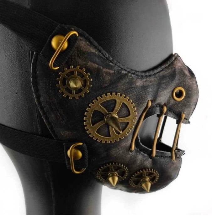 Horror Steampunk Gear Mask