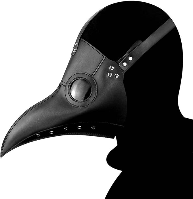 Plague Doctor Crow Beak Full-Face Mask