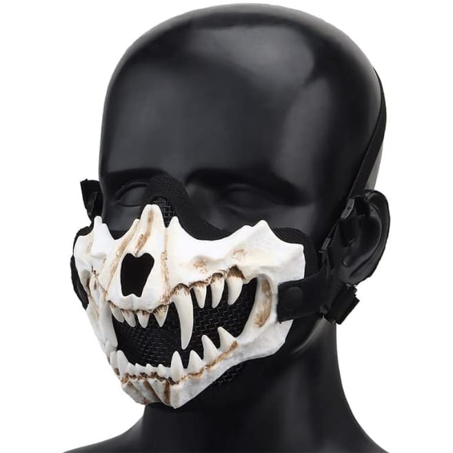 Tactical Skull Half Face Mask