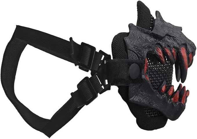 Tactical Skull Half Face Mask