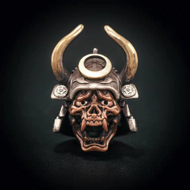 Skull Samurai Pendant