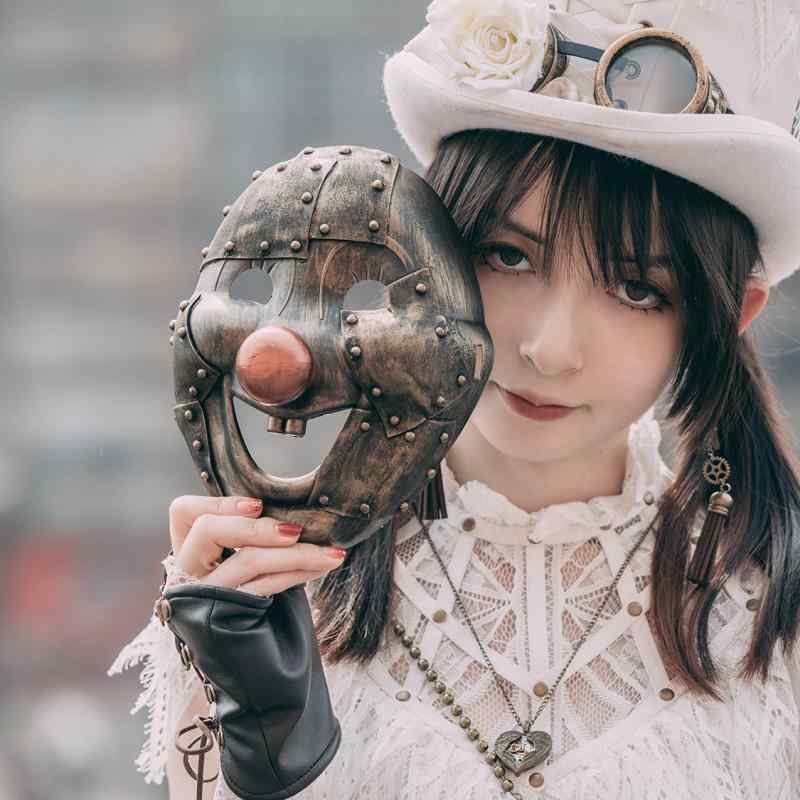 Steampunk Clown Mask