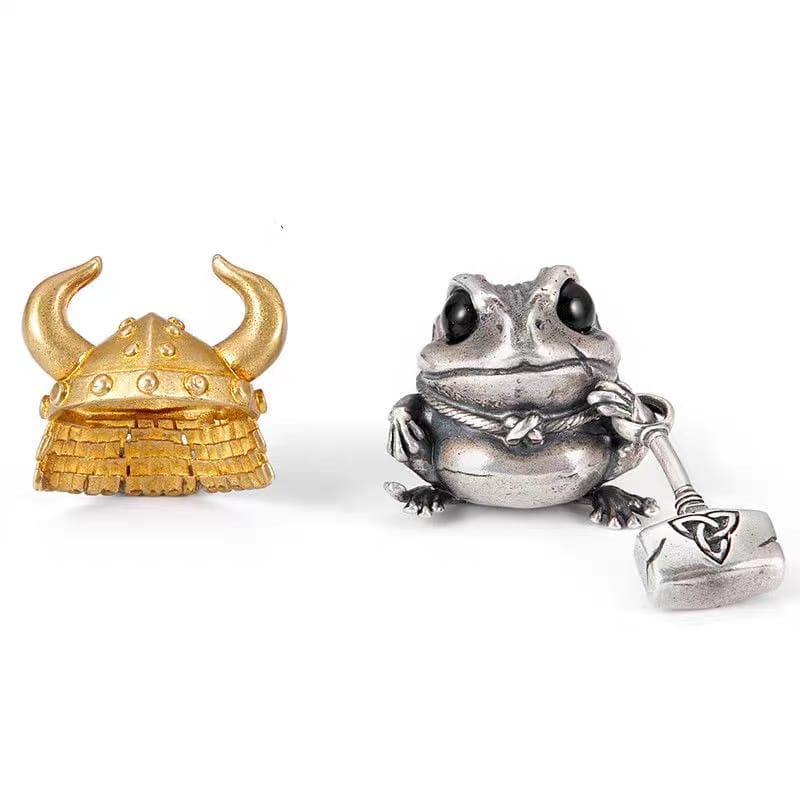 Viking Frog Warrior Pendant