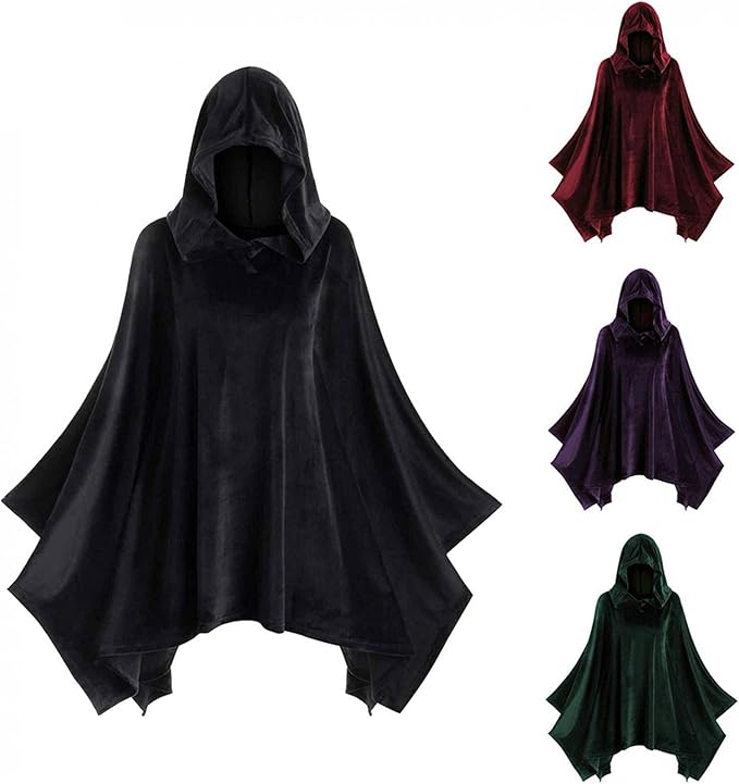 Witch's Hooded Cloak